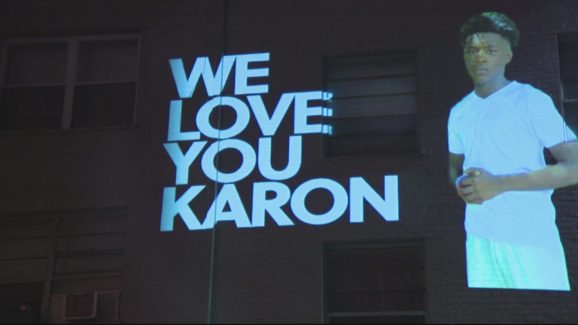An entire community mourned together on Saturday evening. It's been one week since Karon Blake was killed on Quincy Street Northeast.