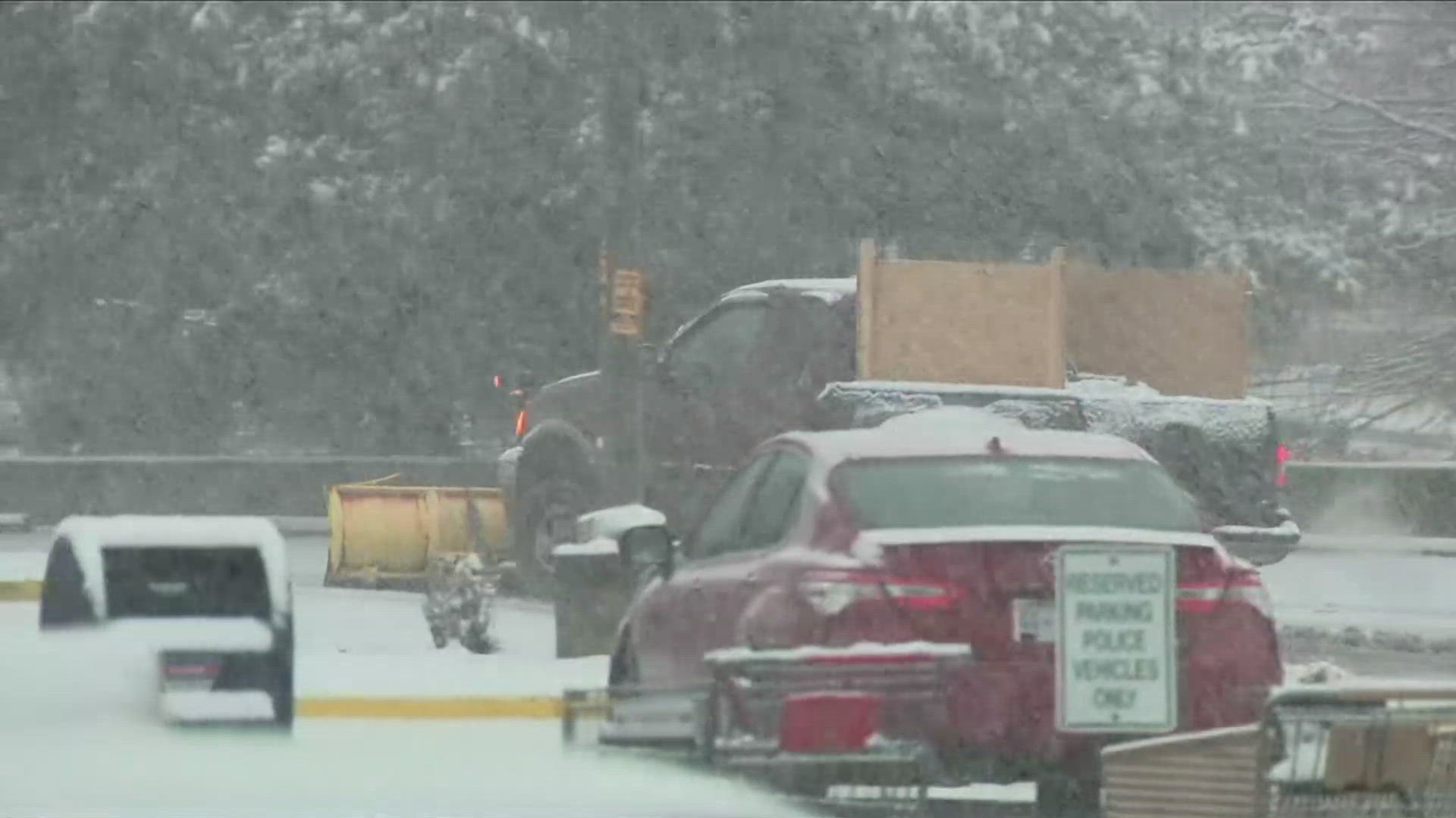 Part of the emergency asks drivers to move their vehicles from snow emergency routes or risk being towed. 
