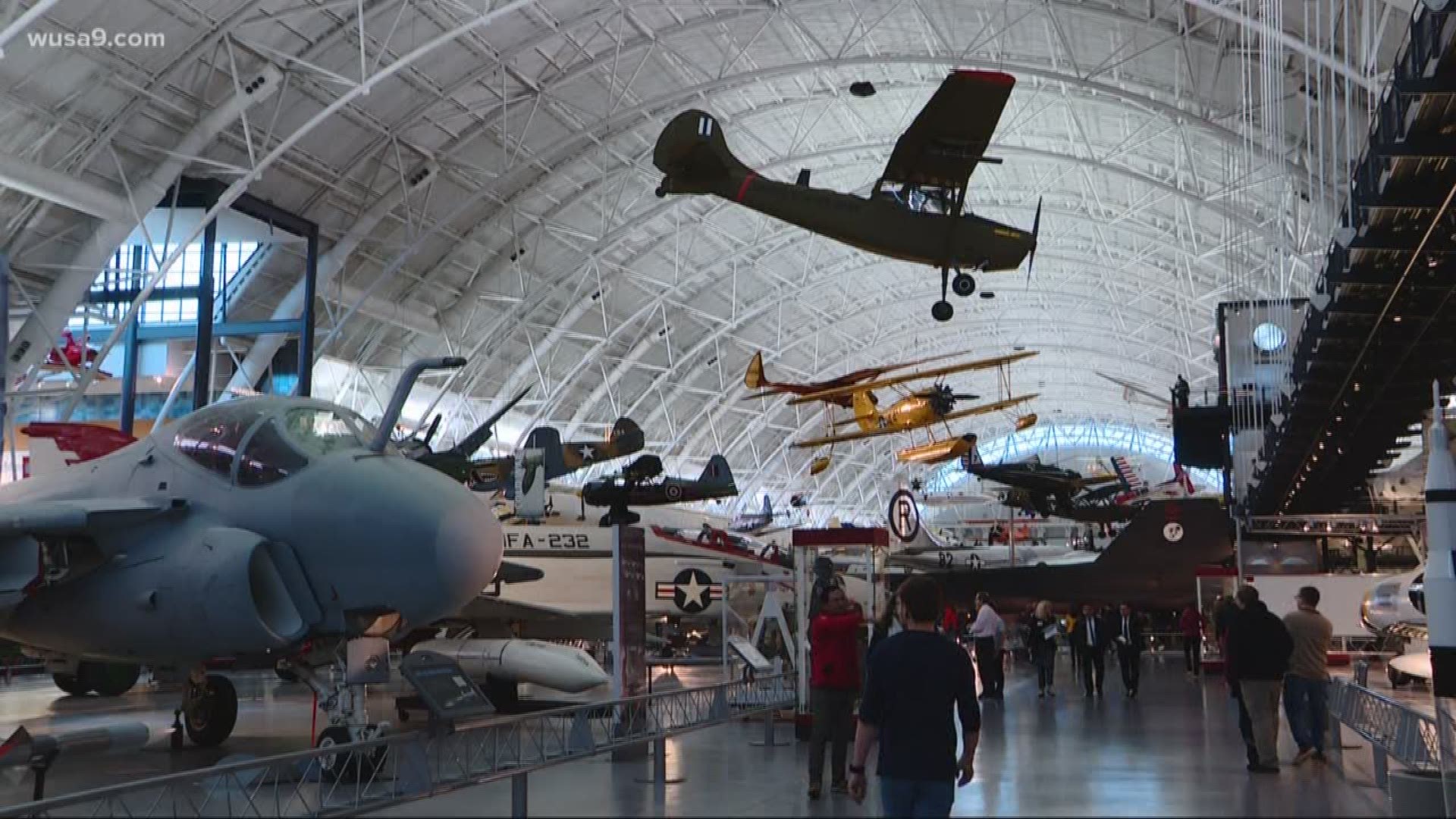 The National Air and Space Museum's Steven F. Udvar-Hazy Center celebrated it's 15th anniversary Saturday.