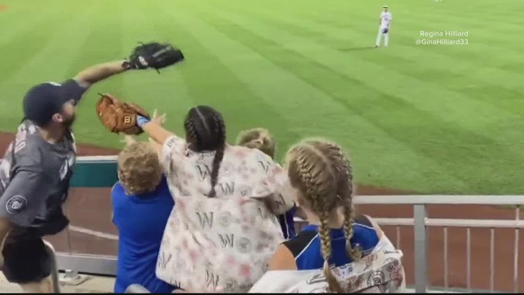 Nationals fulfill promise to Virginia little league family after man snatches their ball at game