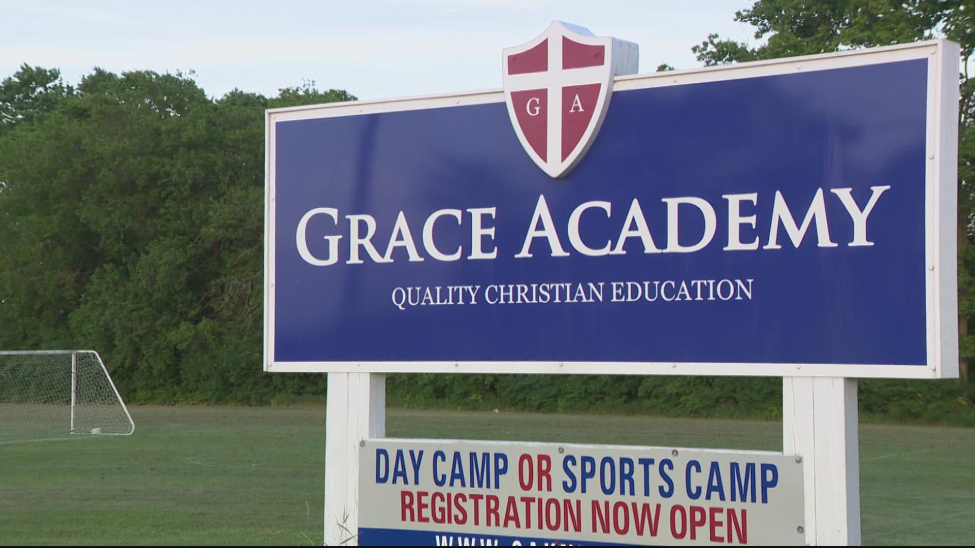 Two Hagerstown mothers say their child was denied by a private Christian academy because of their quote “lifestyle.”