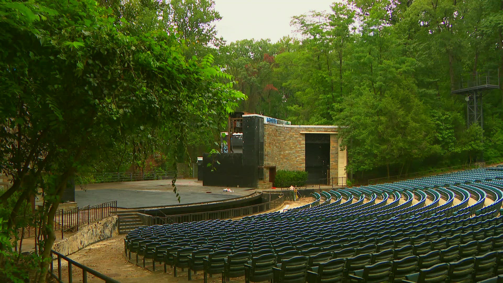 The historic amphitheater has been closed since 2017.