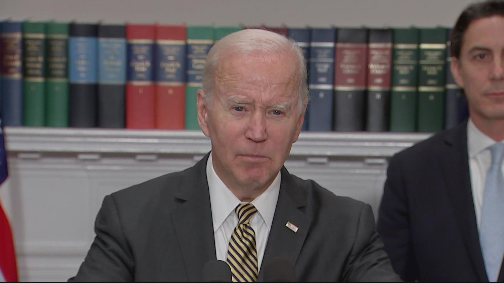 Two hours ago-President Biden detailed his administration's new plans to combat what you pay at the pump.