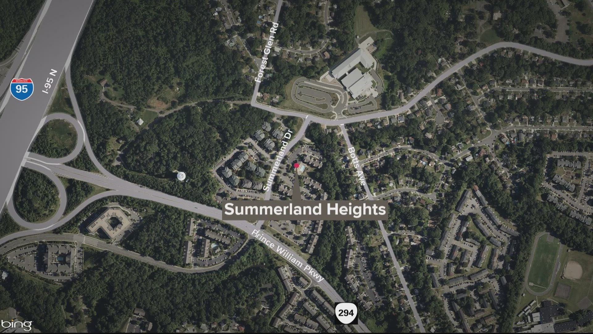 The shooting took place at the Summerland Heights Apartment complex located near R. Dean Kilby Elementary School.