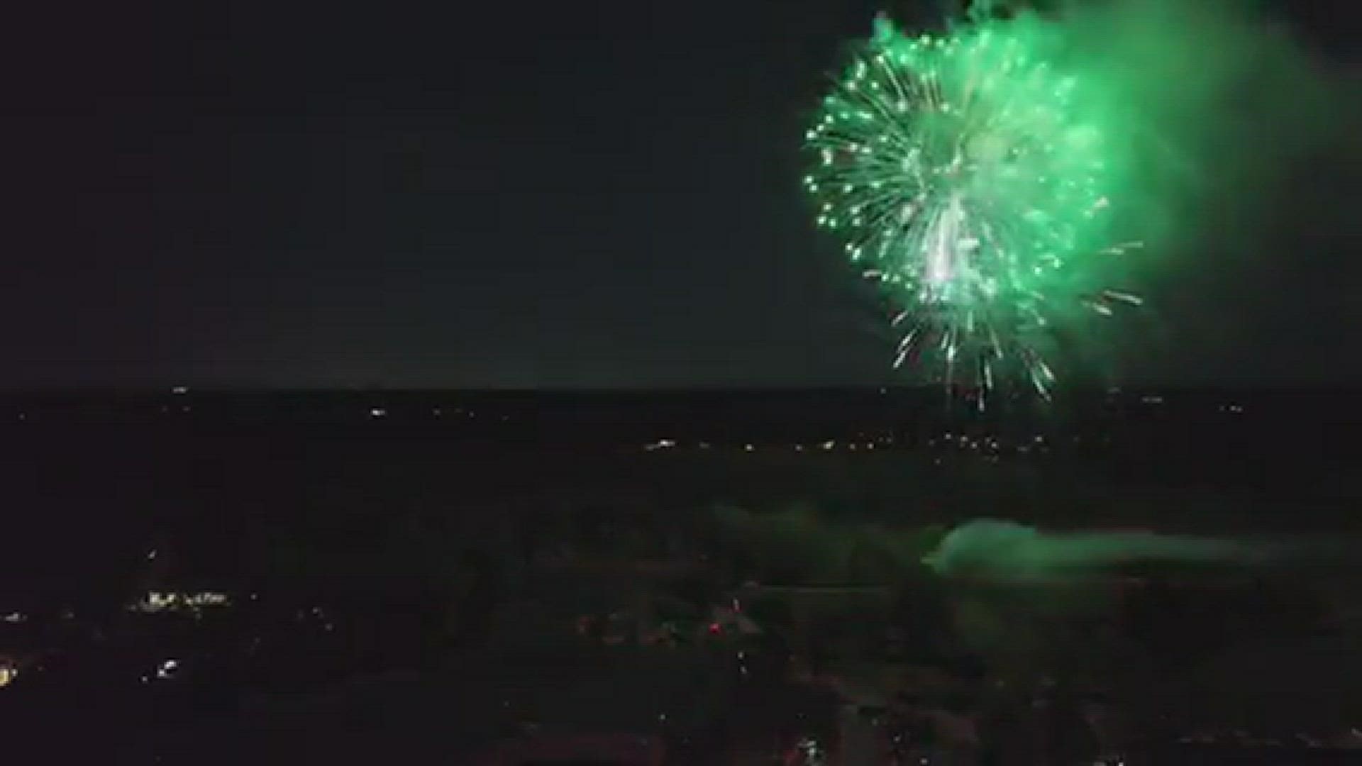 Fireworks - Olney Days Party in the Park
Credit: Tim Pruss, MyDrone.Pro