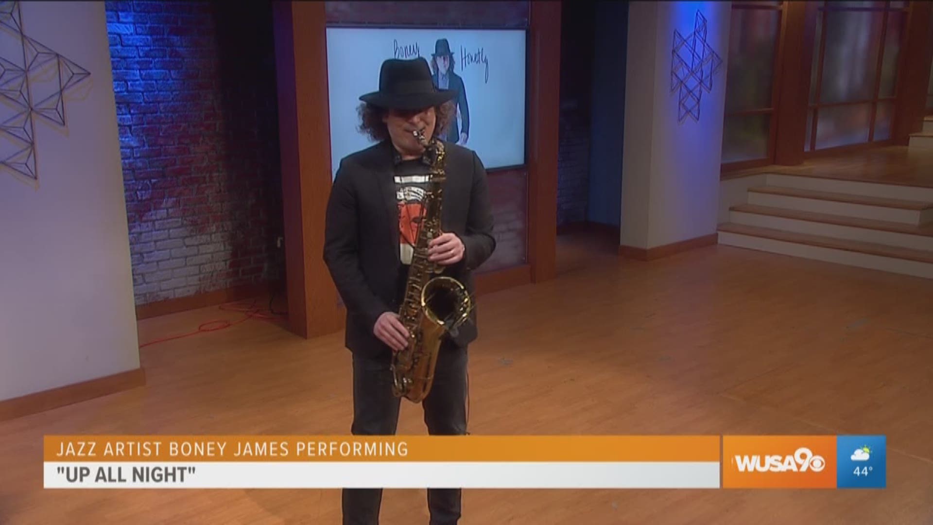 Four-time Grammy award nominee and multi-platinum musician Boney James stopped by Great Day to perform 'Up All Night'!
