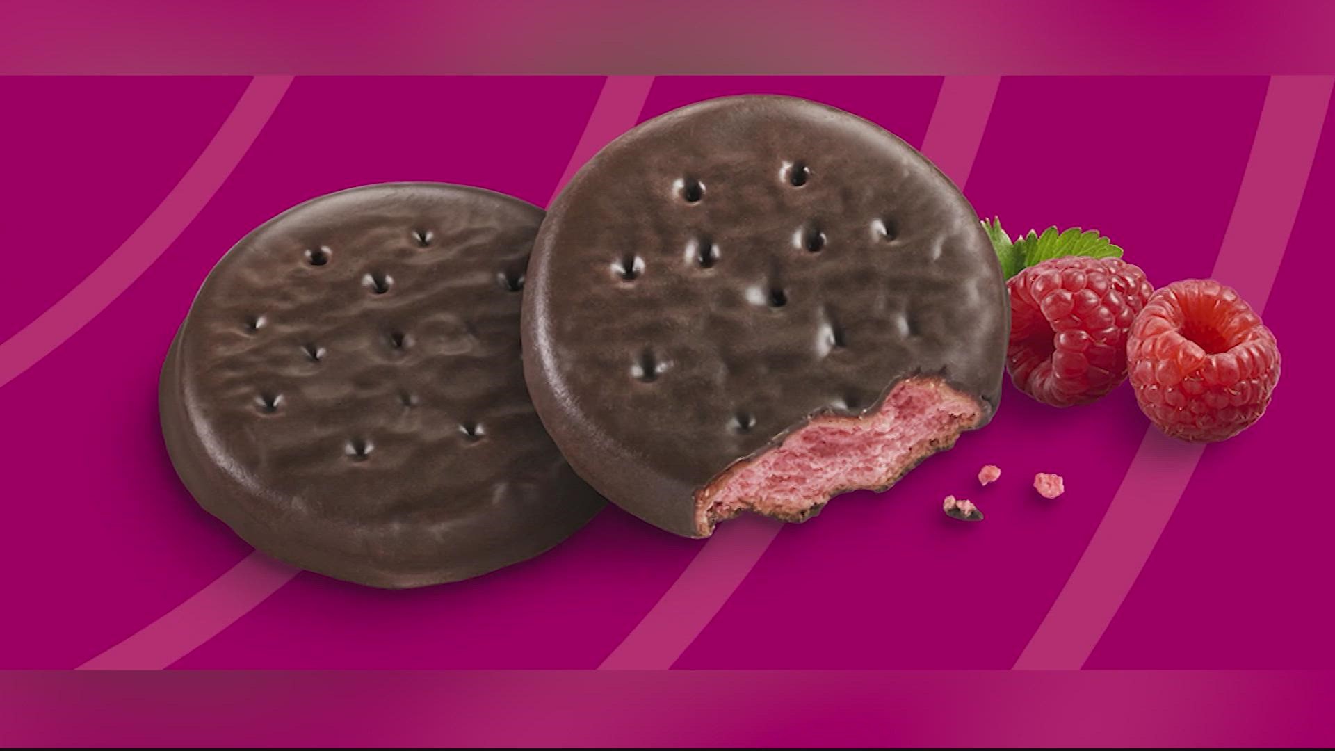 The organization said the new Raspberry Rally will go on sale in the 2023 cookie season -- but the Girl Scouts won't be selling it in-person.