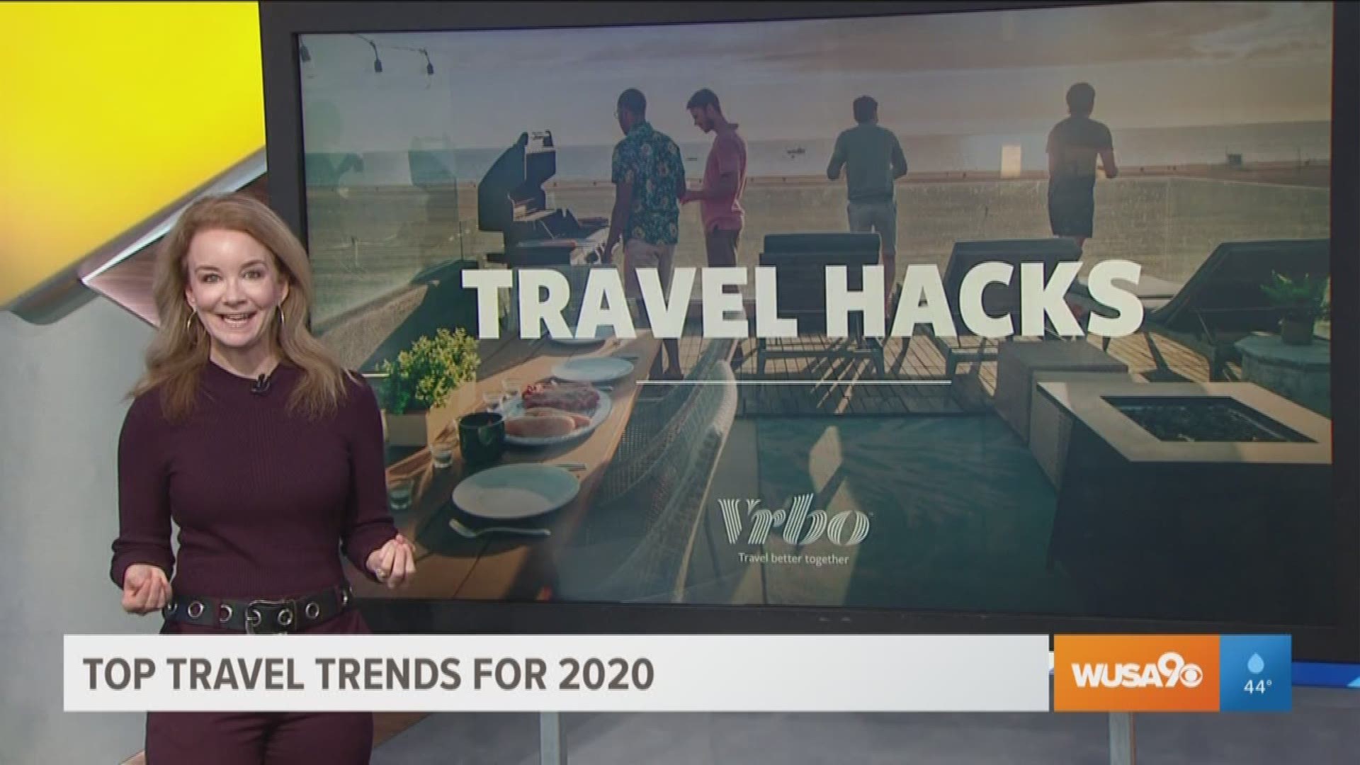 Get ready to Jet Set!  Melanie Fish From VRBO has the top travel trends for 2020! Sponsored by VRBO