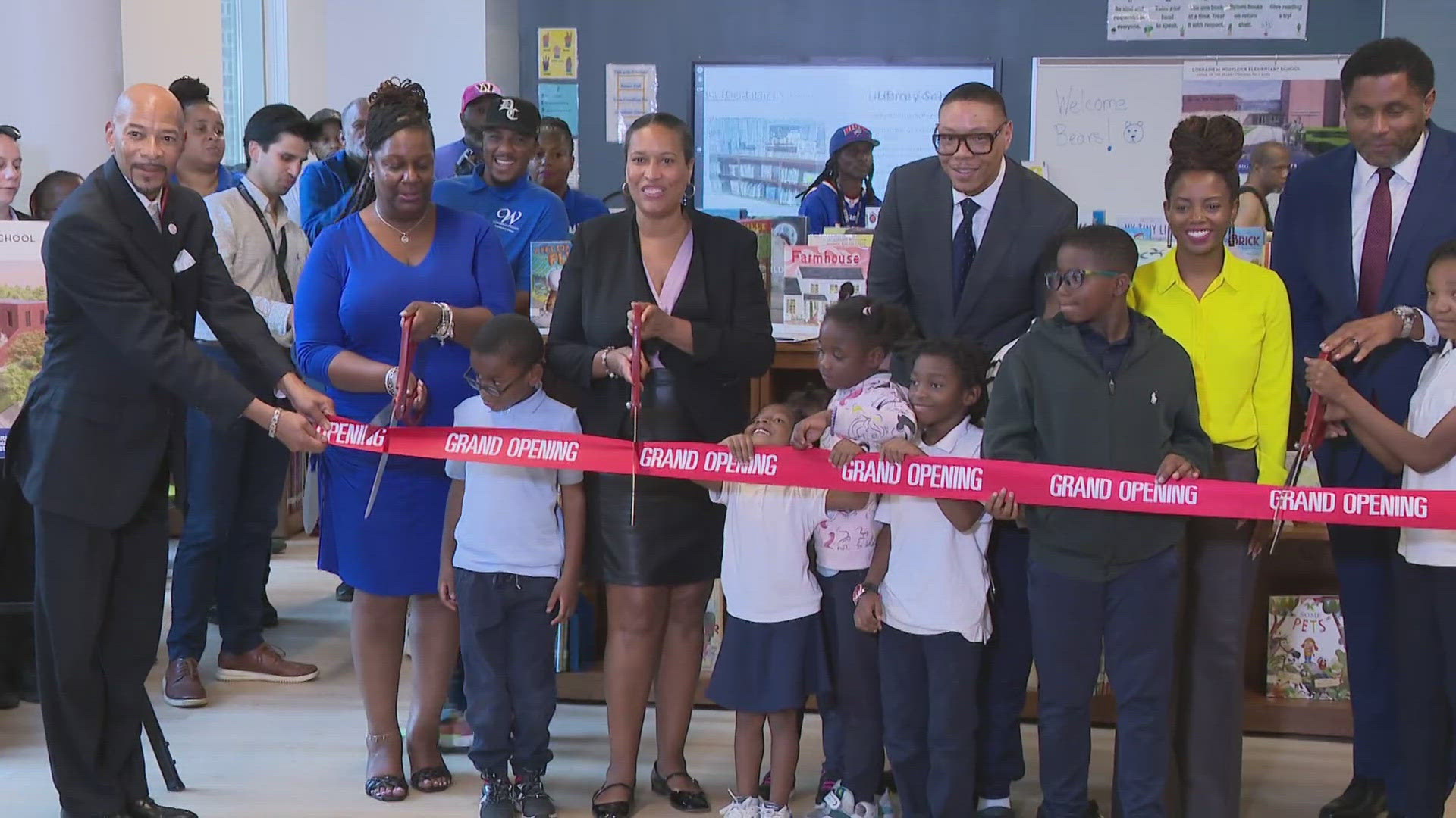 Lorraine H. Whitlock Elementary showed off some new upgrades Thursday.