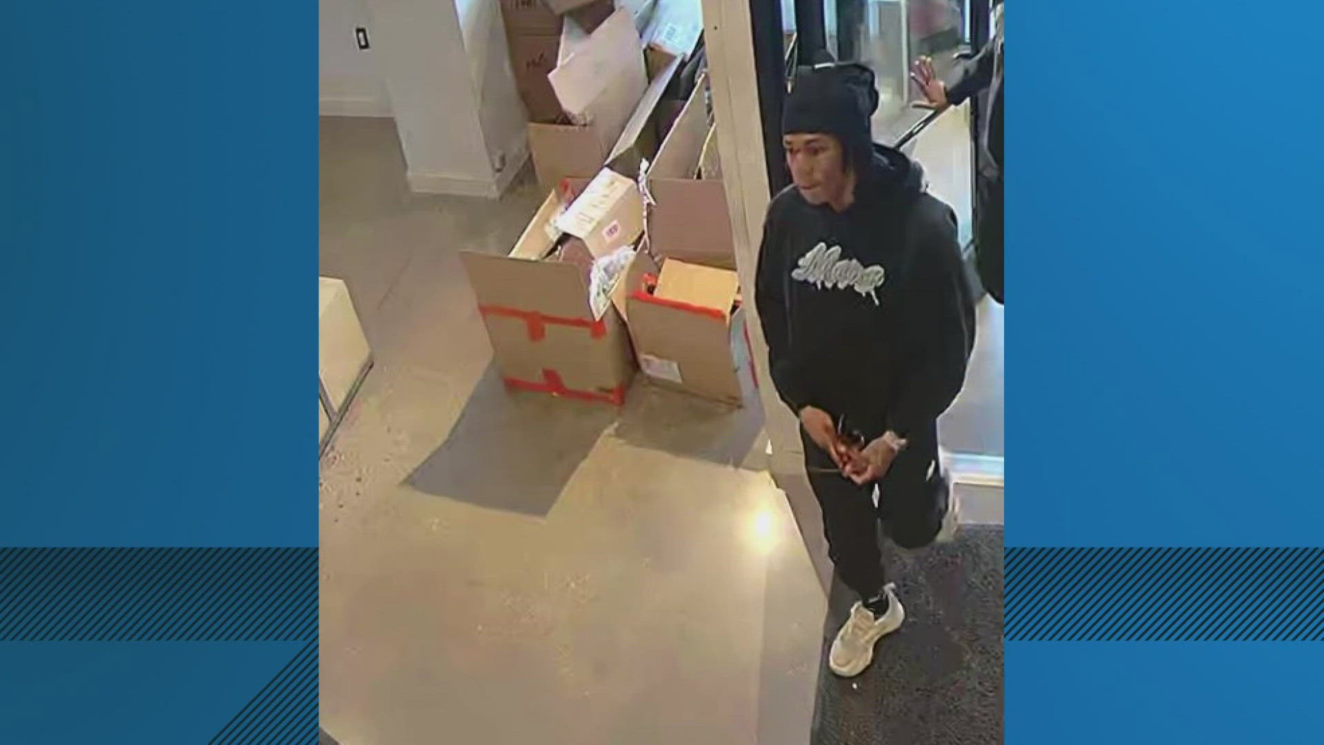 Police identified the victim as 24-year-old Dominique Hodge from D.C. Police say two people have been charged in connection with the shooting. One more is sought.