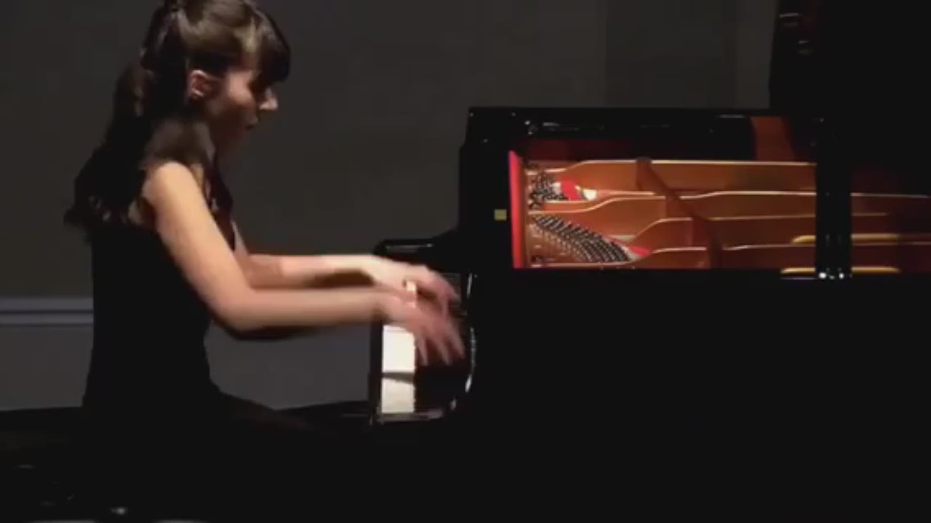 The pianist hails from Bethesda, Maryland and now she is about to make her debut at famous Carnegie Hall.