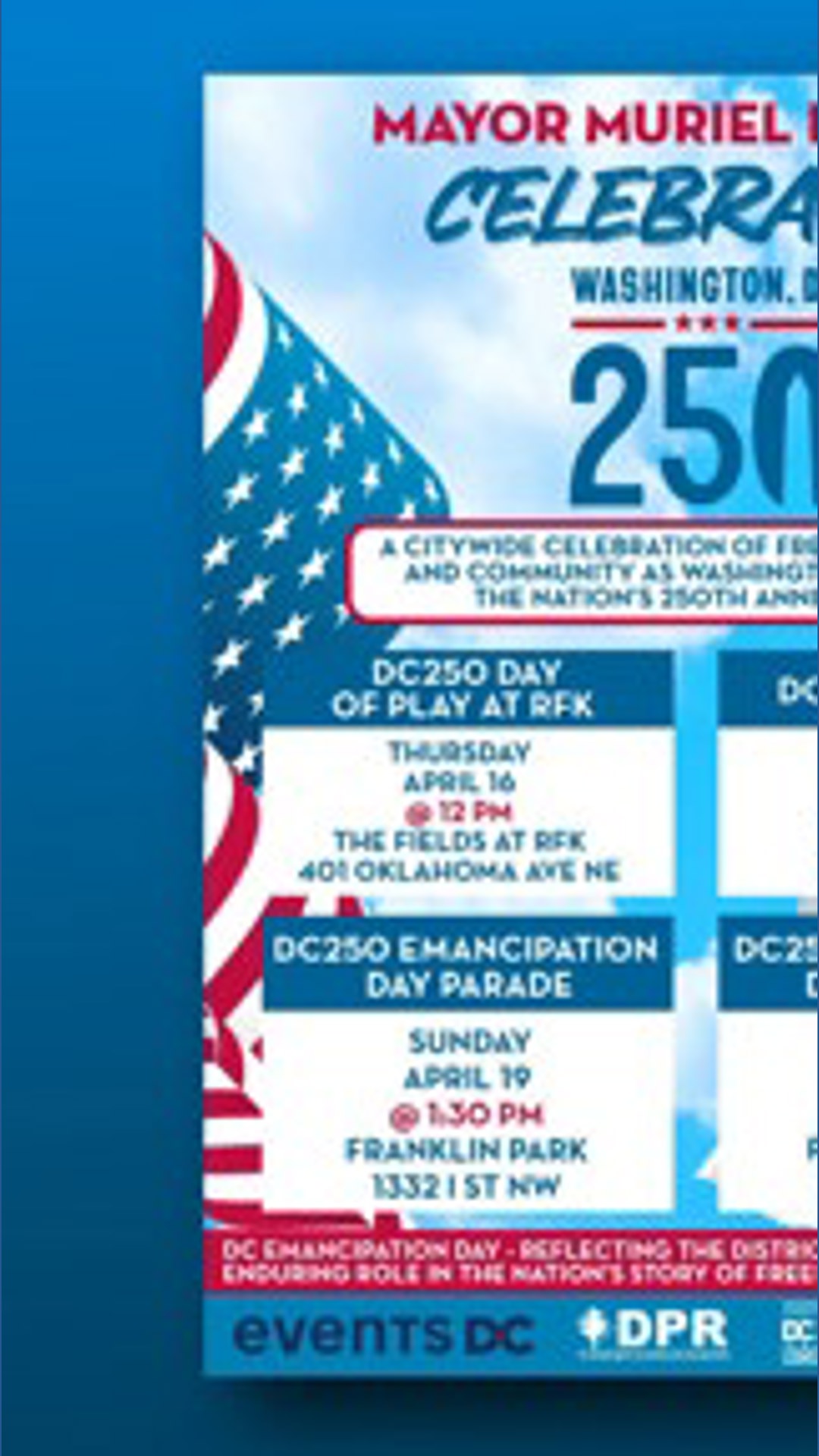 DC is set to host family-friendly events for America 250 | wusa9.com