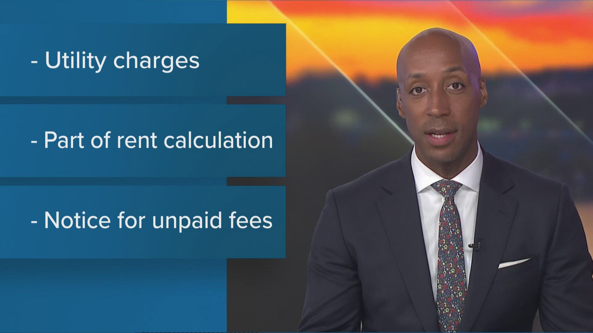 The bill would require housing providers to include those fees in their rental calculations.