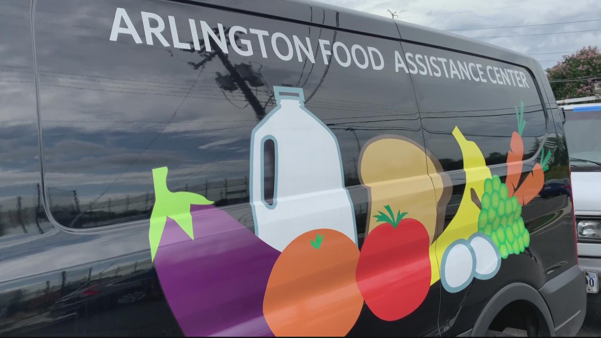 The Arlington Food Assistance Center is the largest food pantry in the county.