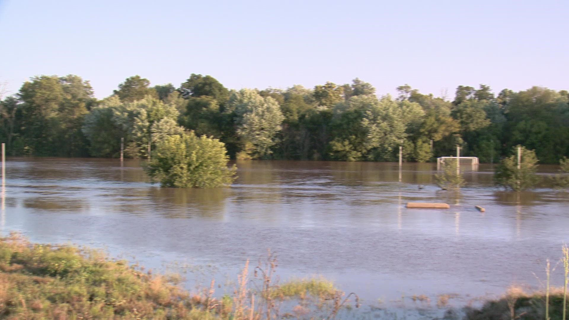 A day after the remnants of Hurricane Ida brought heavy rain and flash flooding to the region, some areas along the Monocacy River were inundated with feet of water.