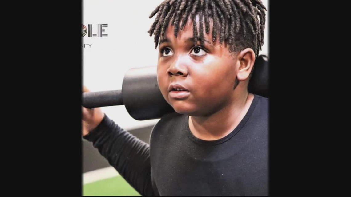 Mother leads peaceful walk nearly a year after 8yearold son was