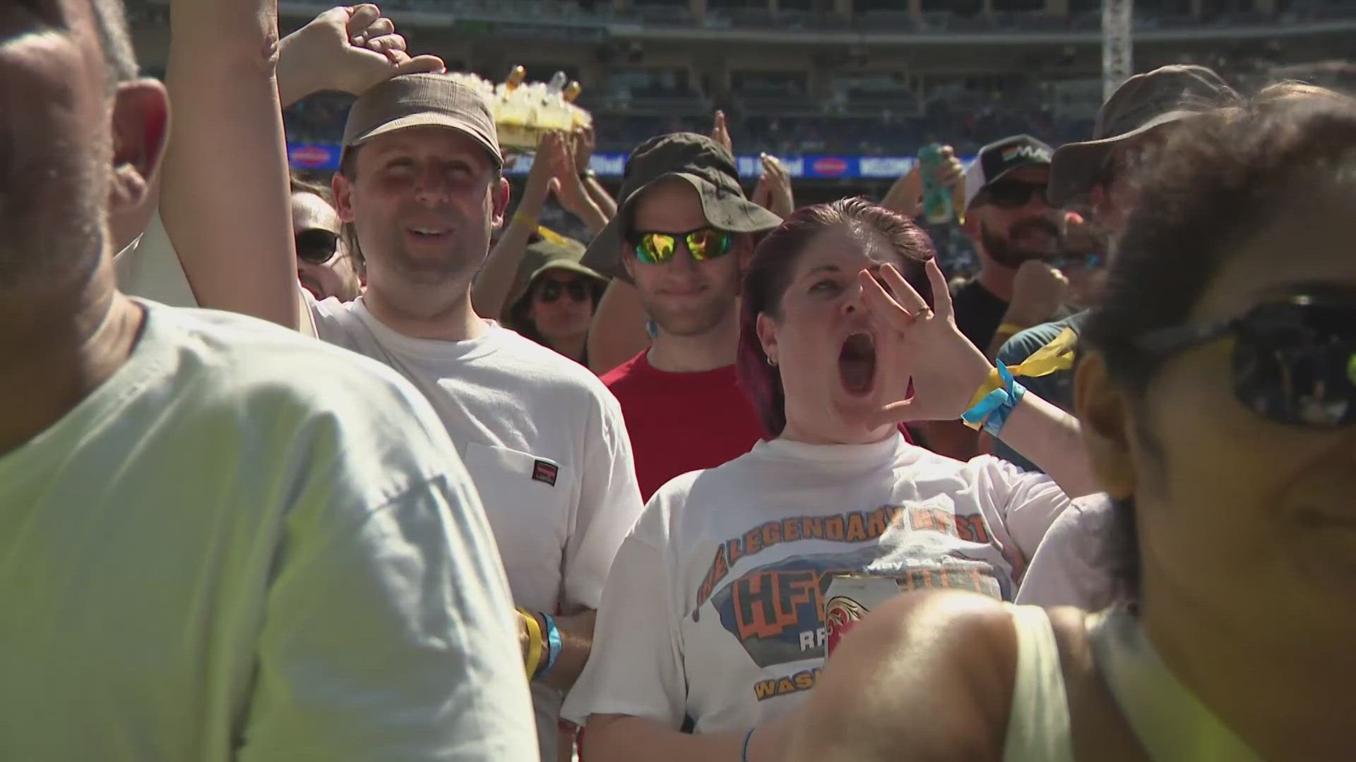 Washingtonians got to go back in time at the HFStival at Nationals Park.