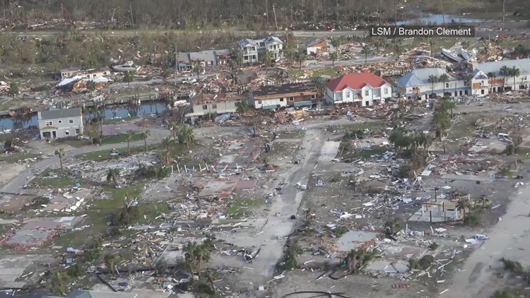 Aerial Video Hurricane Michael Devastation In Mexico Beach Florida Aerial Video Hurricane Michael Devastation In Mexico Beach Florida