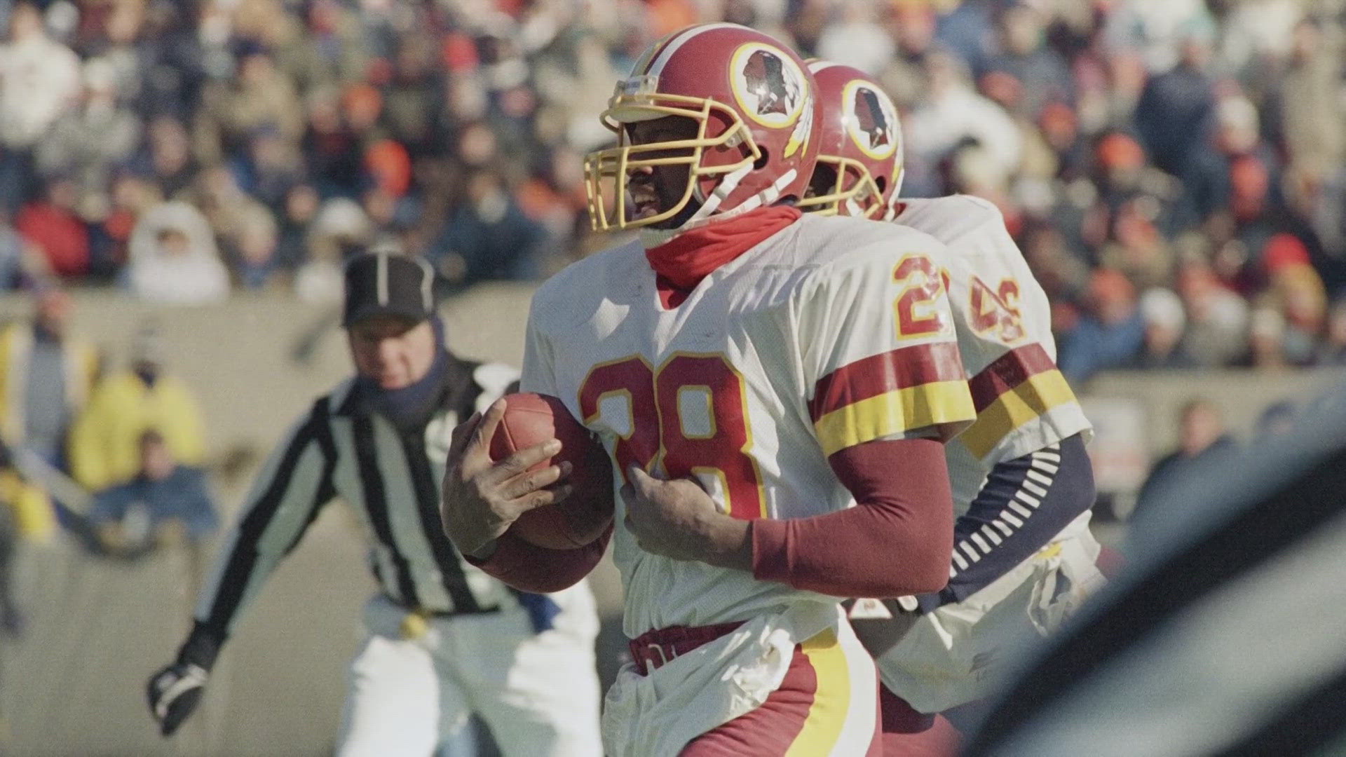 The number 28 will never be worn by a Washington player again. The franchise has officially retired Darrell Green's jersey.