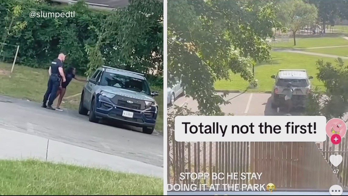 Police investigate after officer caught with woman in backseat