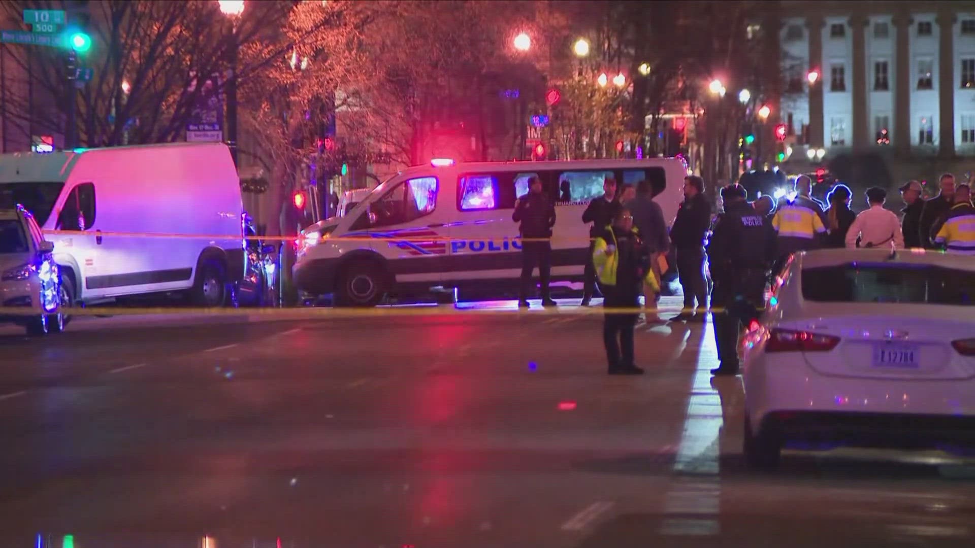 Officer shoots man in the heart of DC, investigation continues | wusa9.com