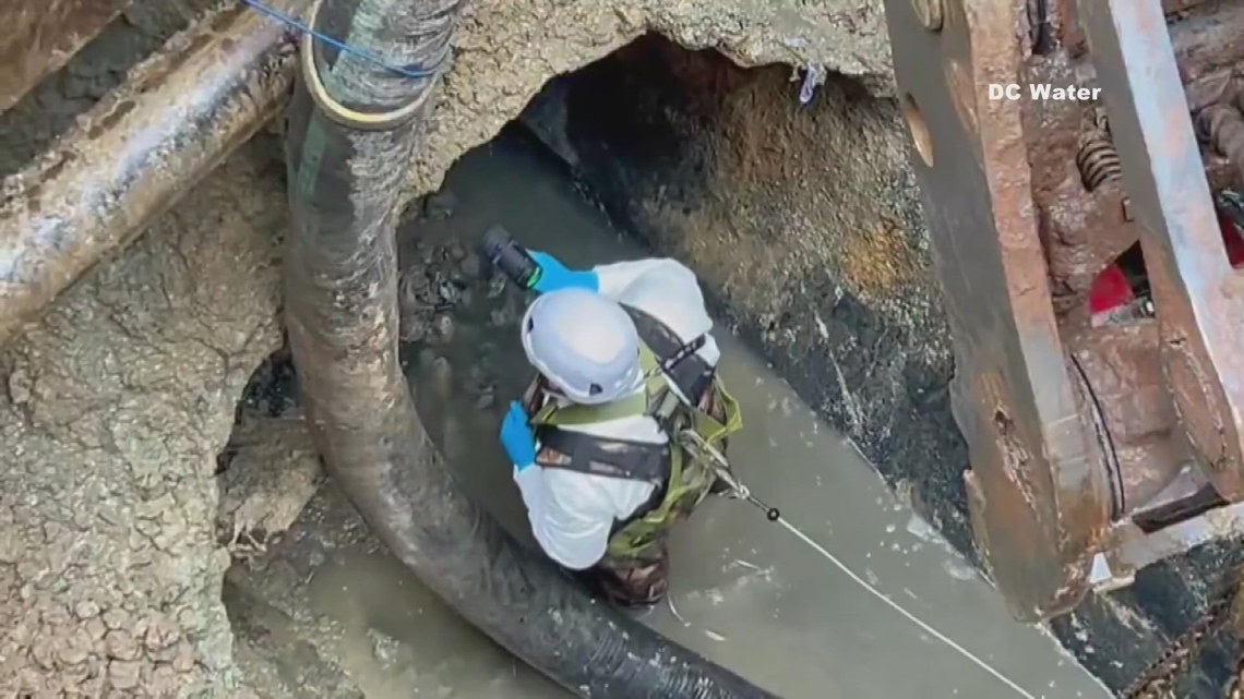 D.C. Water restores flow to Potomac interceptor after major sewage spill