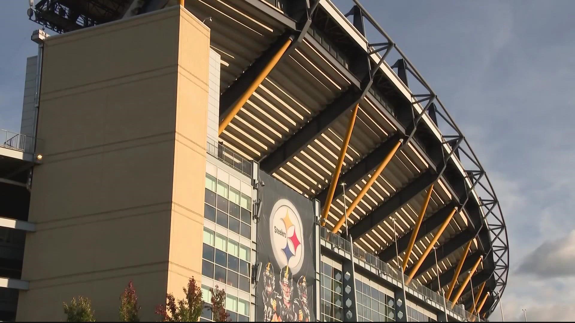 A spectator at Sunday's game between Pittsburg Steelers and New York Jets died following a fall on an escalator at Acrisure Stadium.