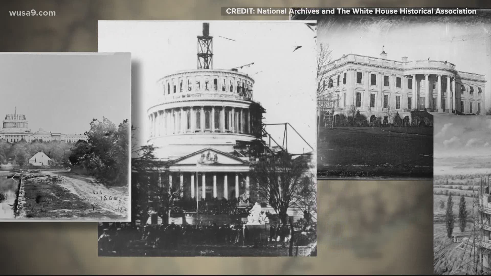 The National Archives have receipts that show slave owners were paid for the rental of their slaves to build the White House and the US Capitol