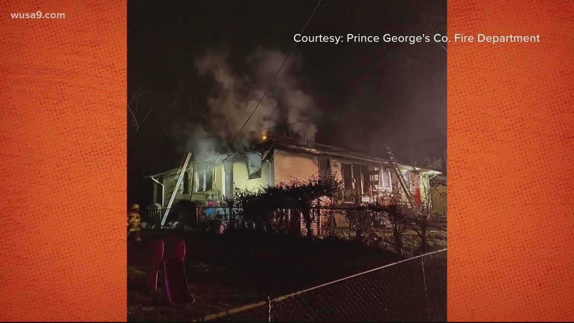 5 people displaced in Prince George's County house fire | wusa9.com