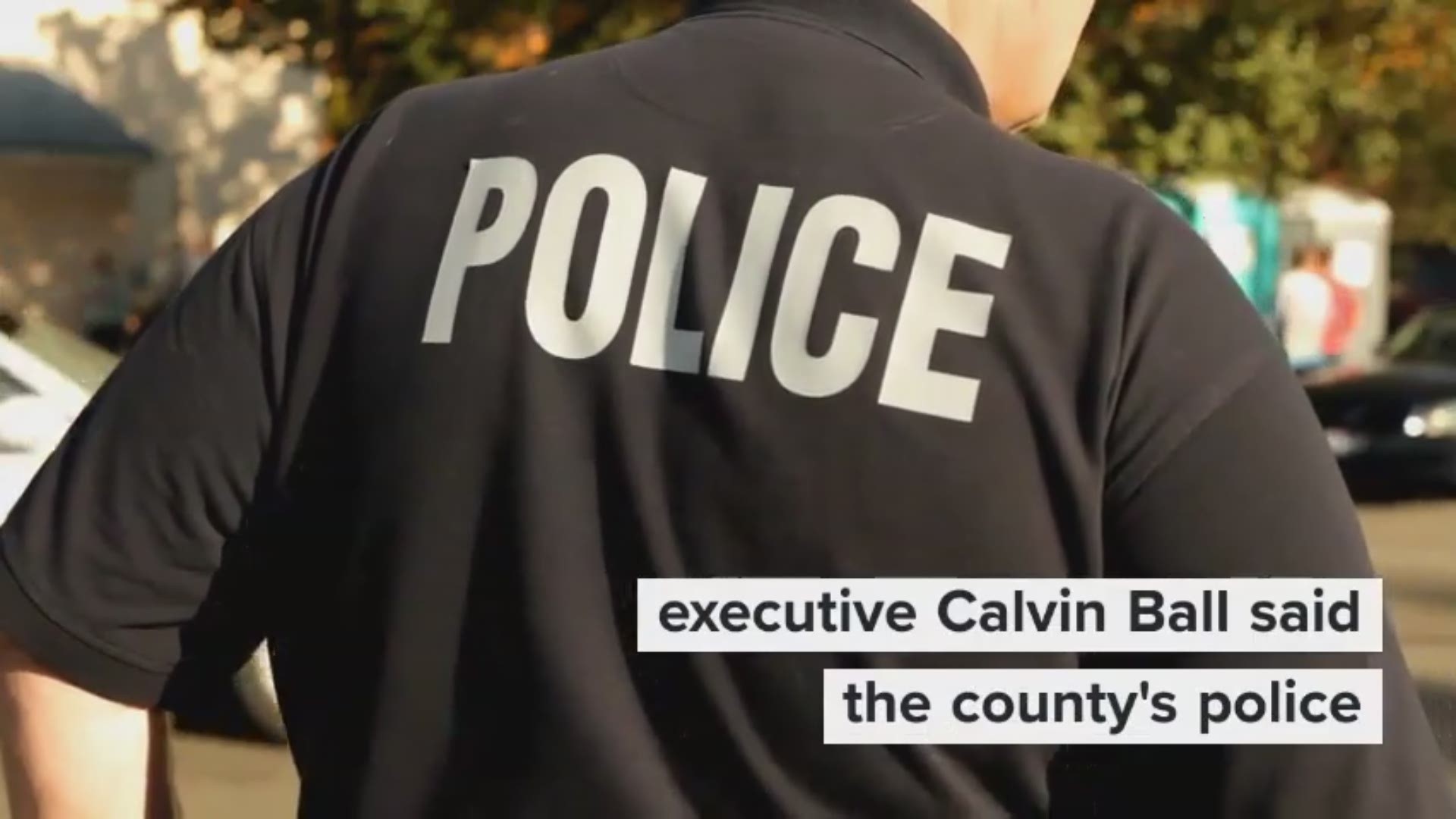 Howard County official Calvin Ball said the county's police department won't support ICE activity.