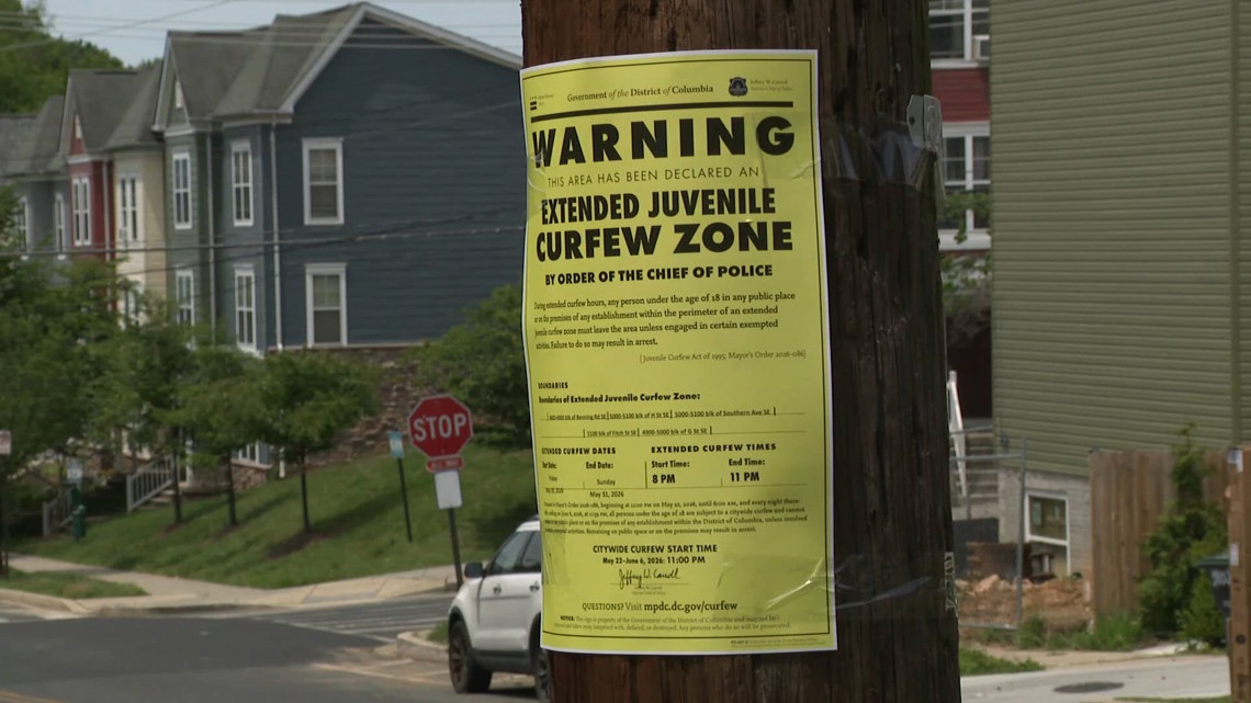 DC Council will not vote on emergency curfew legislation as the mayor's executive order is set to expire