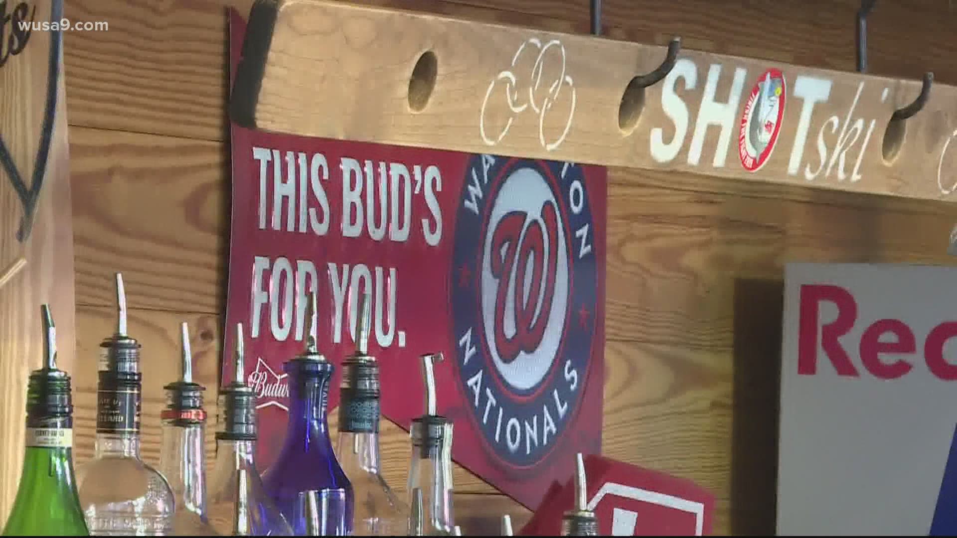 Ahead of a limited reopening at Nationals Park on Opening Day, bars and restaurants continued to get excited on Tuesday to welcome back more crowds this week.