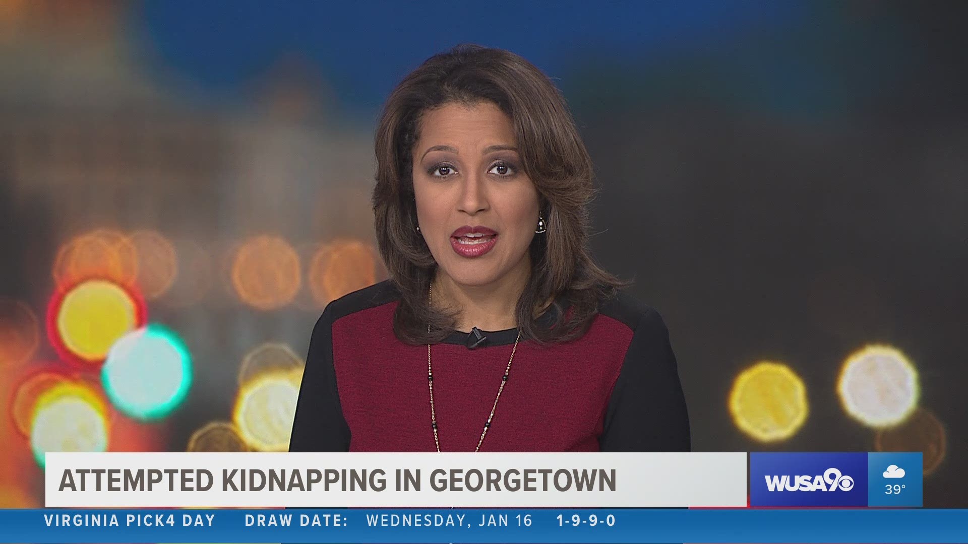 Authorities are asking for the public's help to identify a woman they said tried to kidnap a child in Georgetown on Tuesday.