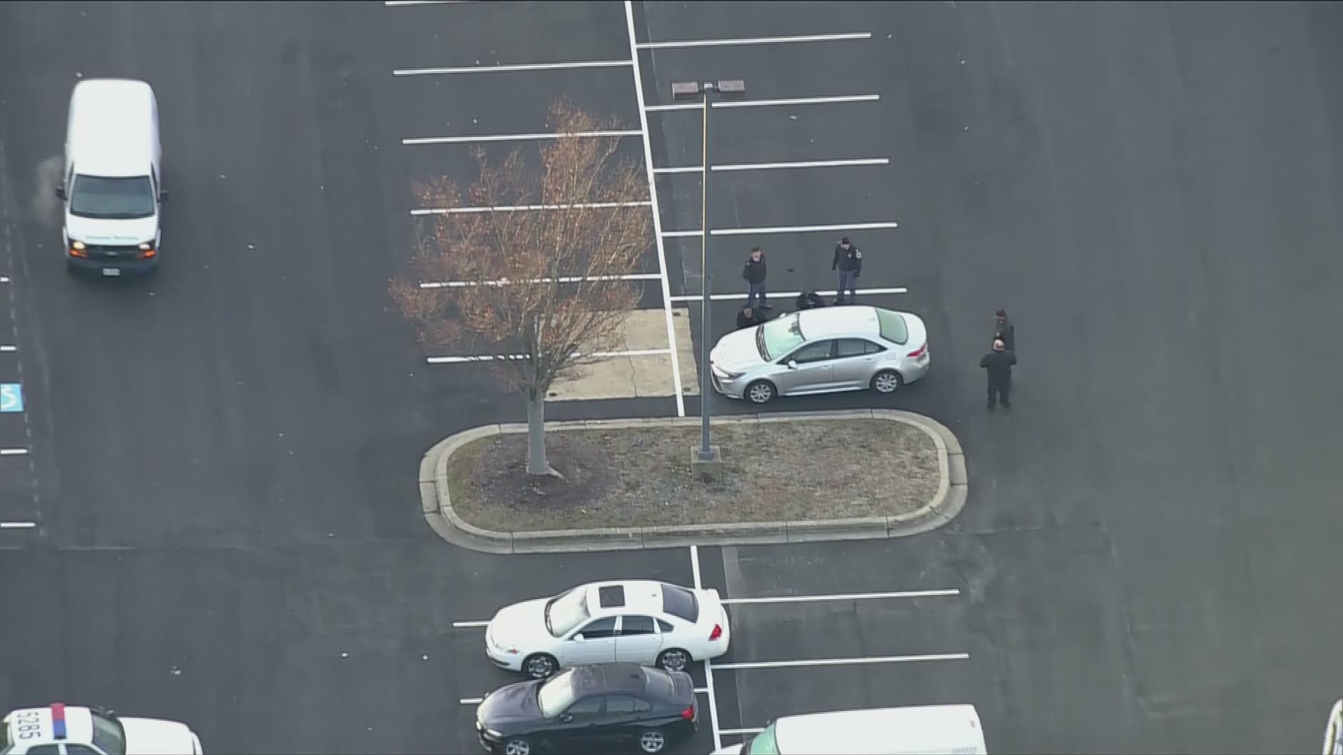 A woman was found dead inside of a car in an industrial park in Capitol Heights, Maryland.