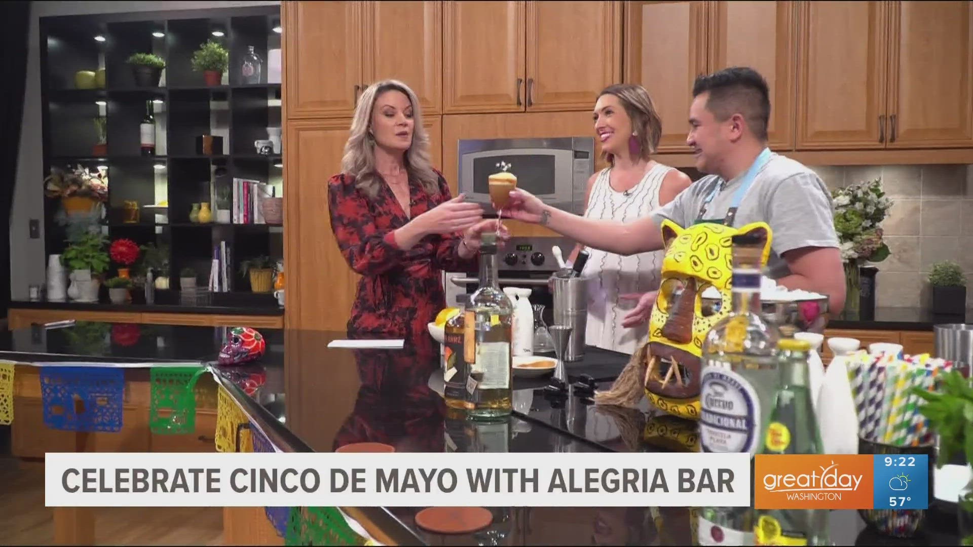 Bar Alegria is hosting a massive Cinco De Mayo weekend party at the Bryant Street Market in Edgewood. Bar Owner Will Martinez shows how to make the best margarita.