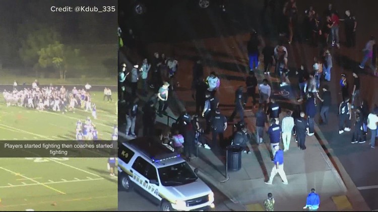 Football operations temporarily suspended at Gaithersburg, Northwest high schools after large fight during game