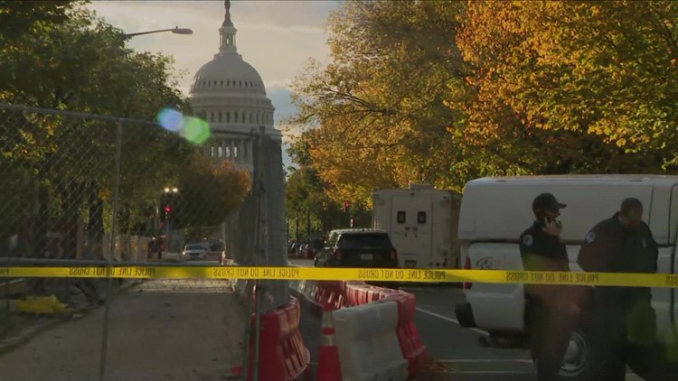'Suspicious vehicle' near the Capitol building, police detain 3 people