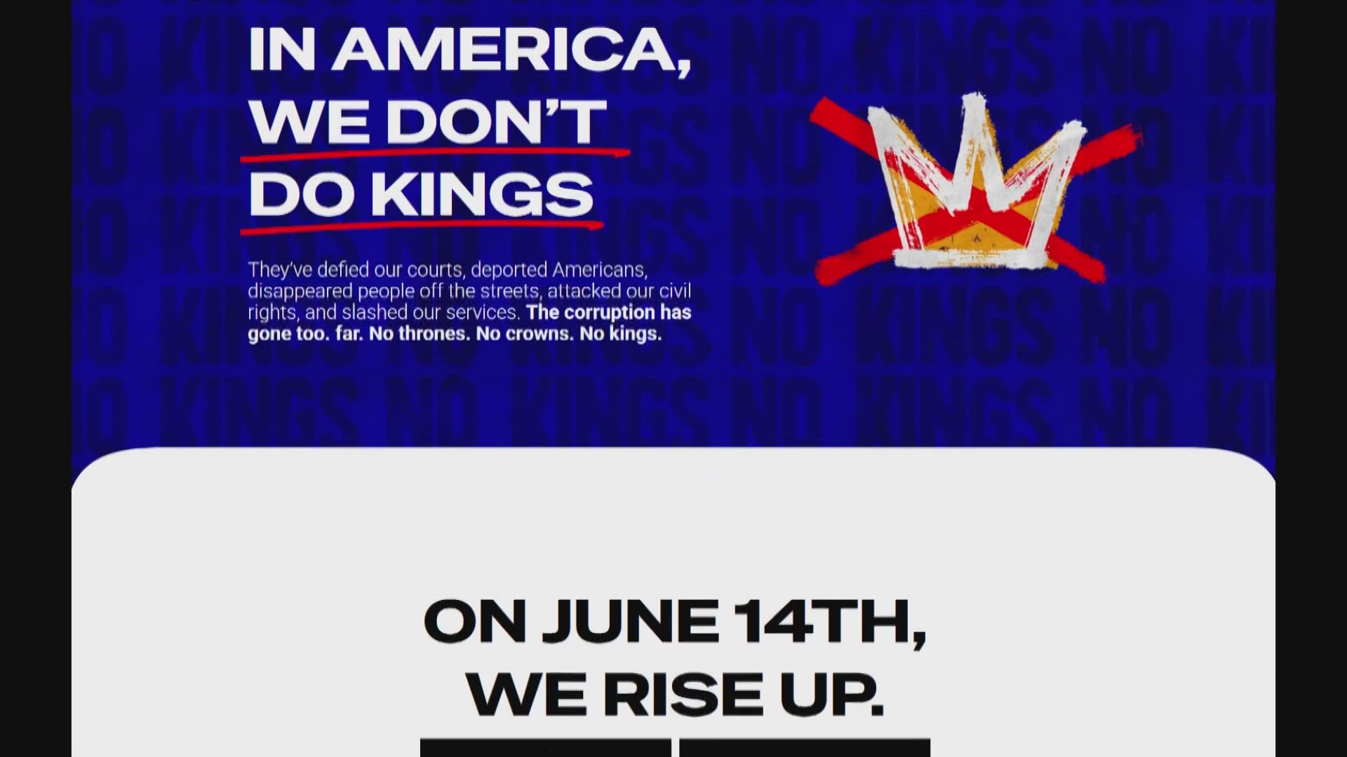 Millions are set to gather for "No Kings" protest across the country to speak out against President Trump.