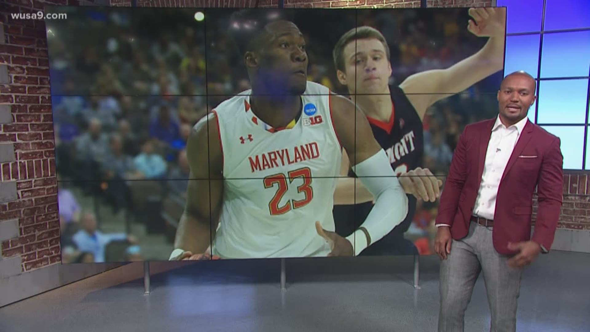 Maryland's Bruno Fernando hopes to become the first ever Angolan to be drafted in the NBA