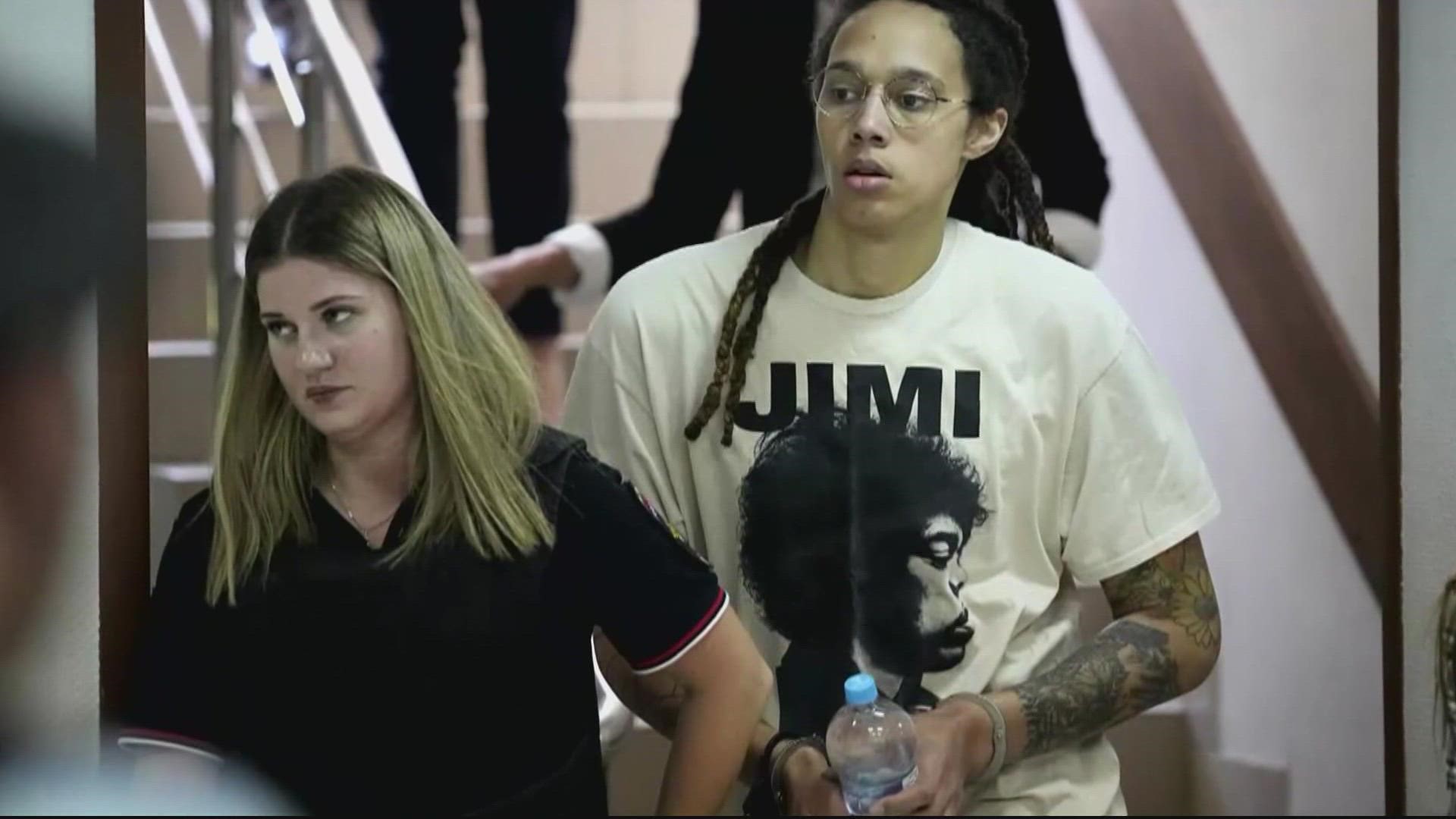 Russia freed WNBA star Brittney Griner on Thursday in a high-profile prisoner exchange, as the U.S. released notorious Russian arms dealer Viktor Bout.