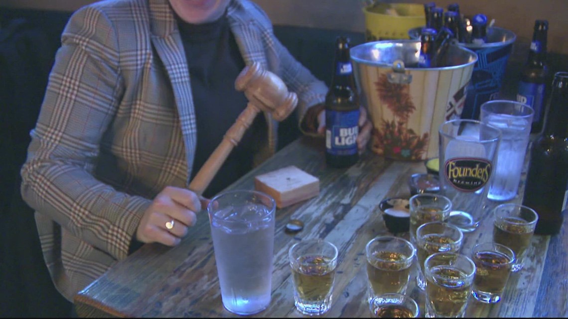 Local bar in Capitol Hill offering 'Speaker of the Pub' special complete with a gavel