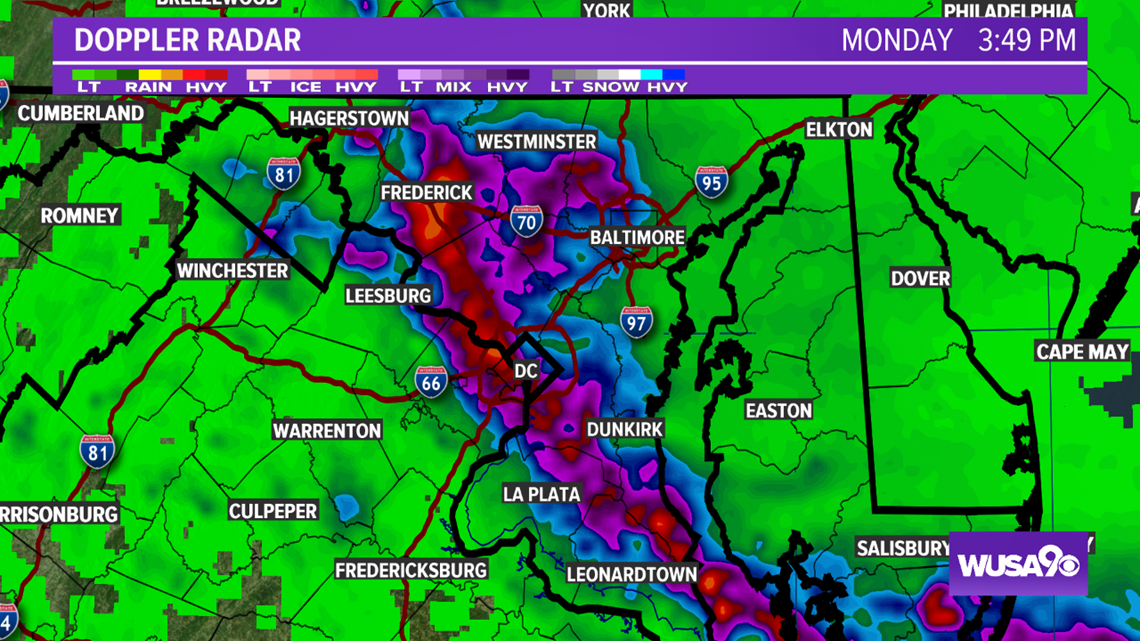 A Month's Worth Of Rain Fell In The DMV In Less Than Two Hours Monday ...