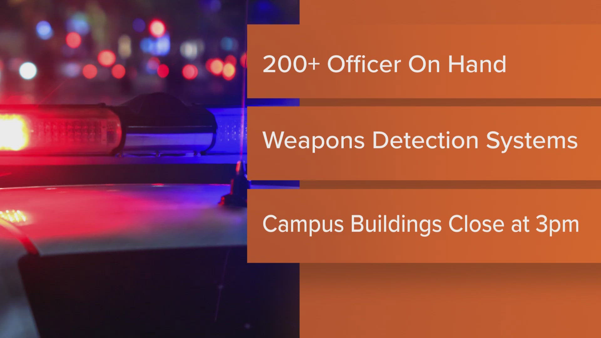 Here's a look at the efforts to keep students safe.