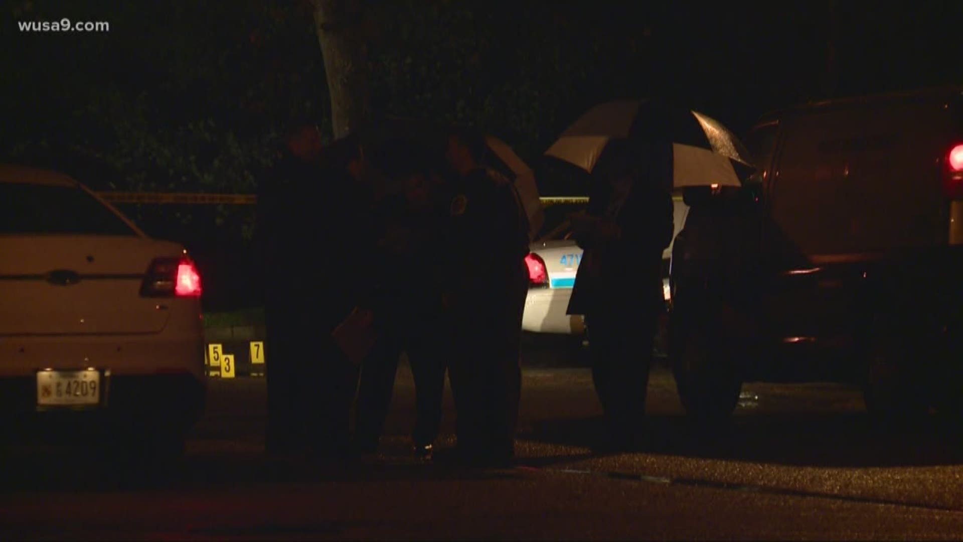 A man was found shot in a car in the 6200 block of Hilmar Circle. It's the second shooting inside a vehicle in Prince George's County in three days.