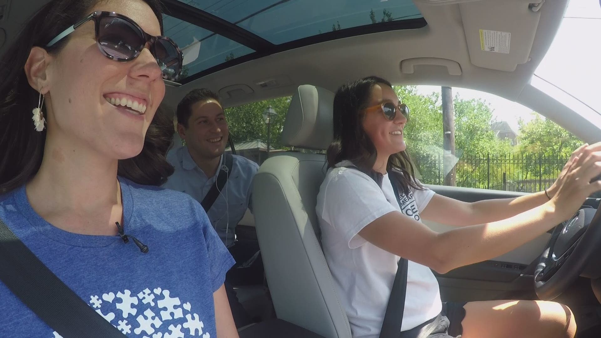 It's become an annual tradition. Teachers load up their cars with gift bags, and head to the homes of their students. One by one, they give them a big welcome.