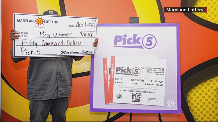 A Maryland man has won the lottery 3 times using the same numbers