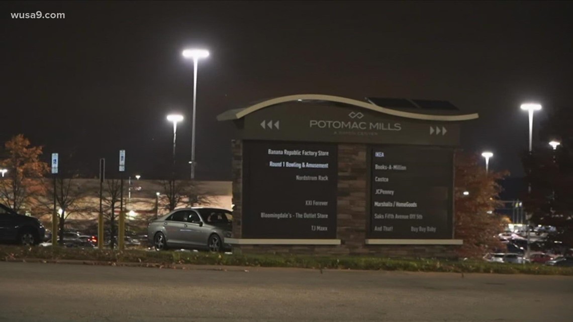 Man hospitalized after being shot inside Potomac Mills Mall