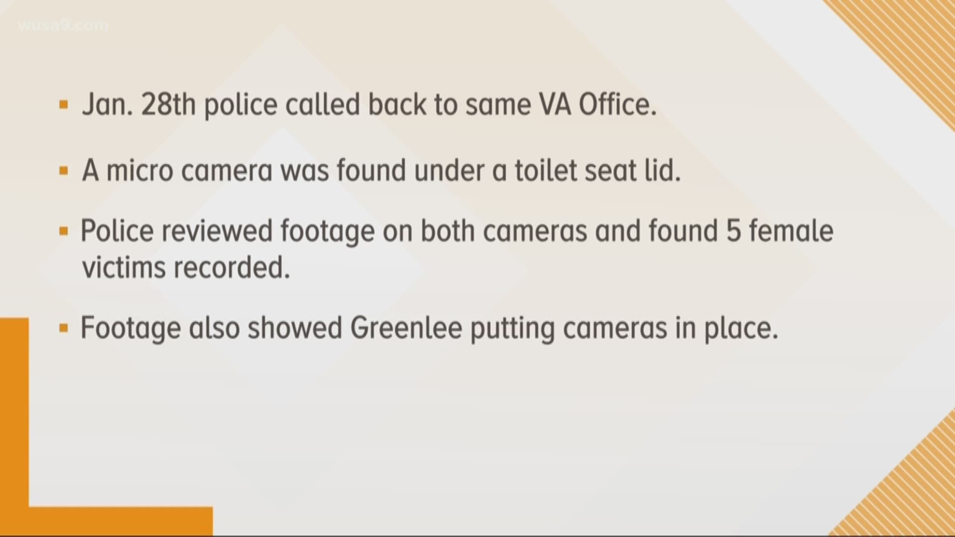 Veterans Affairs employee accused of recording women in bathroom at ...
