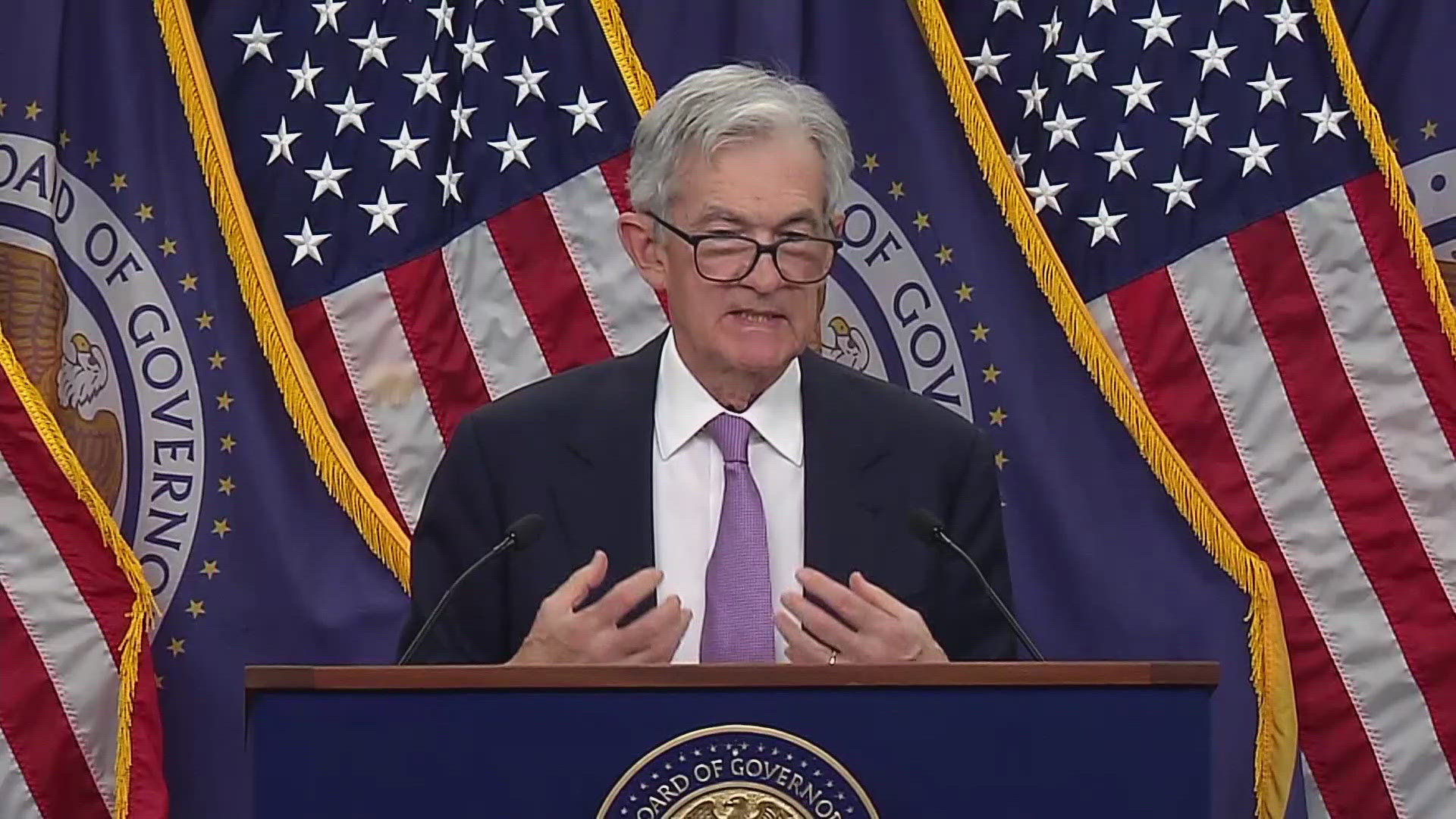 Asked whether he'd resign if Trump asked him to, Powell, who will have a year left in his second term as Fed chair when Trump takes office, replied simply, "No".