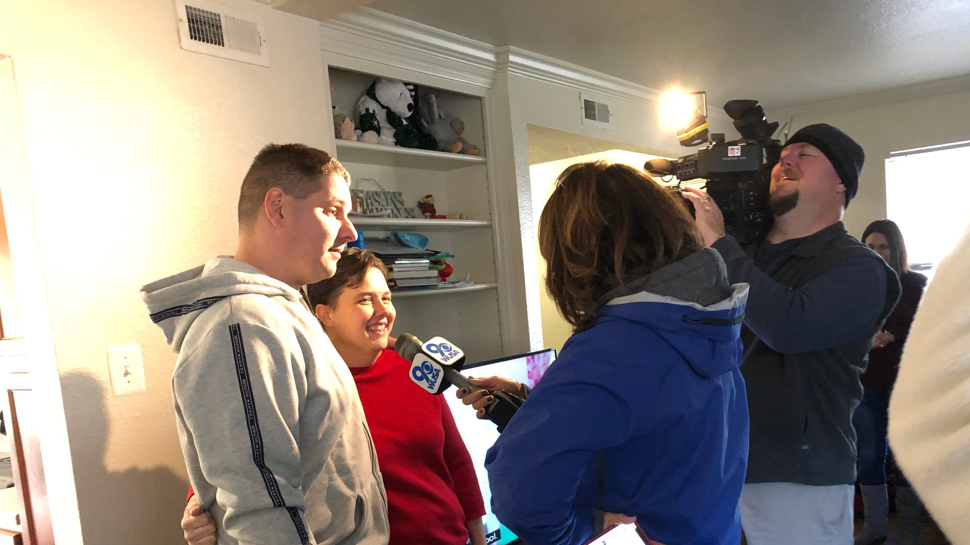 The Brewers lost everything to mold this year not just once, but twice.  The community decided to surprise this mom of six with a new home for the holidays.
